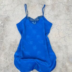 Vintage Jayre Royal Blue Slip Dress